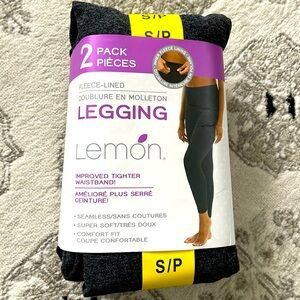 S: Lemon leggings - 2 Pack
